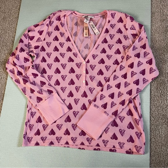 Victoria’s Secret Heart Pajama Set Size large - Picture 11 of 16